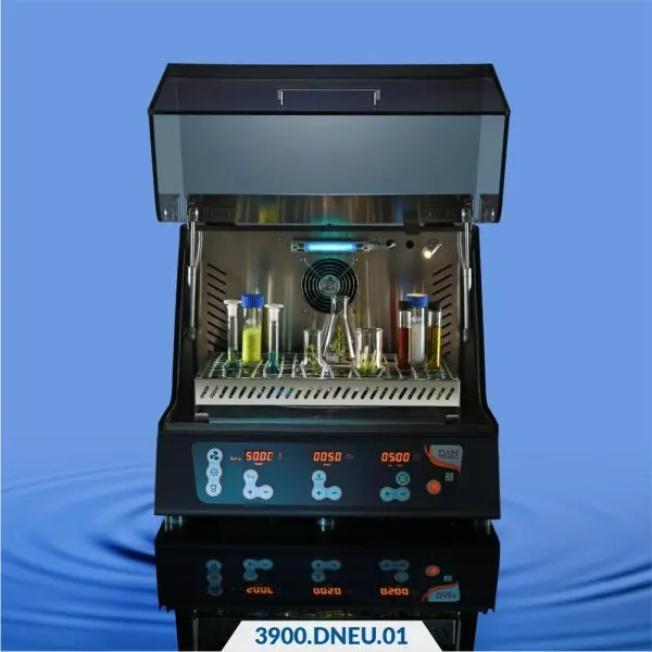 Dan Logitech's Incubator Shaker With Cooling, catalog number 3900.DNEU, features six stirring modes, comes with a brushless BLDC motor & IP 30 rating. It shakes, heats & cools.
