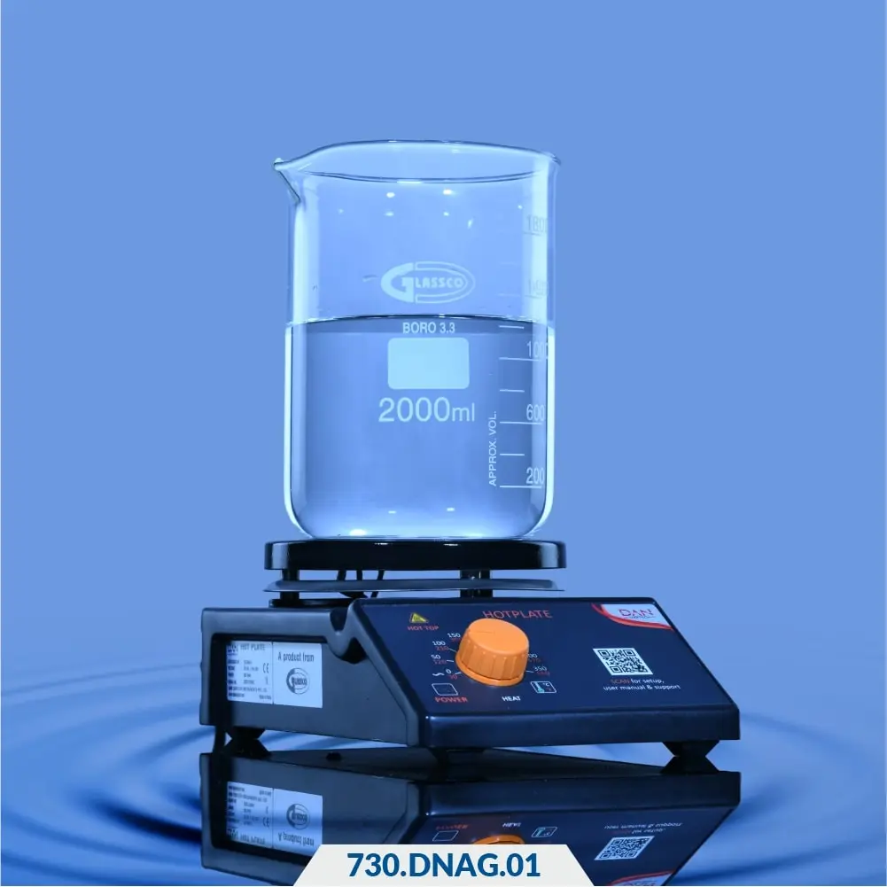 Analogue laboratory hotplate