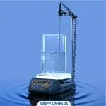 Digital magnetic stirrer with hotplate