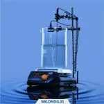 digital magnetic stirrer with hotplate
