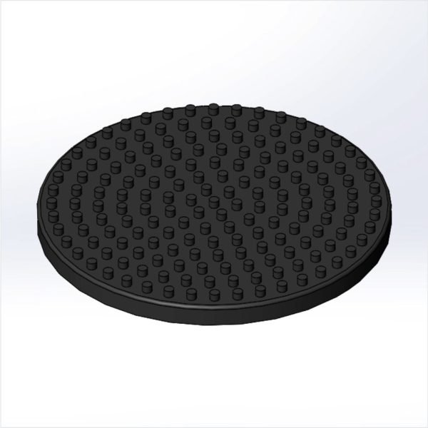 Convex Pad Suitable For Tubes And Containers With Diameter < 99 mm