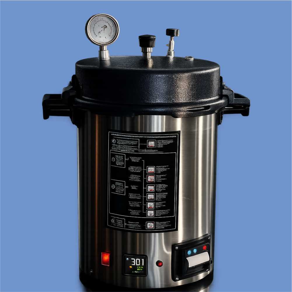 Microprocessor-controlled Autoclave